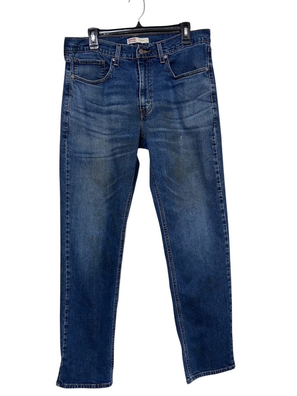 Signature by Levi Strauss & Co. Men's Athletic Fit Stretch Jeans - W34 L34